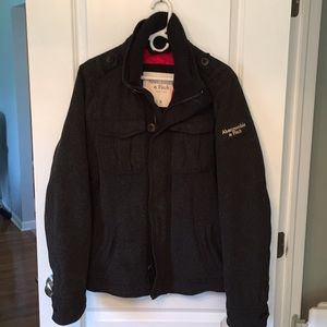 Abercrombie Wool Military Jacket
